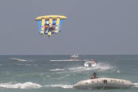 parasailing
